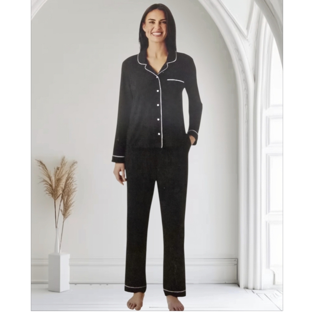 #1323 Menber's Mark Women's Black Pajama Set